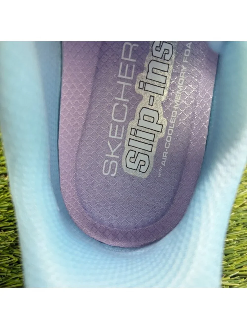 Skechers Go Walk Joy Lynzee Womens Size 5.5D Blue Pink Running Shoes Sneakers